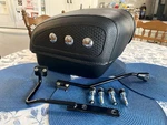 Harley-davidson Softail Deluxe Oem Locking Rigid Leather Saddlebags W/keys. Fixed Price $649.99.