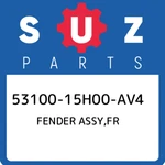 53100-15H00-AV4 Suzuki Fender Assy,fr 5310015H00AV4, New Genuine Oem Part. Fixed Price $365.87.