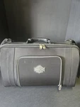 Harley-davidson Tour T-pak Rack Bag Luggage Black Case W/ Rain Cover. Fixed Price $80.99.