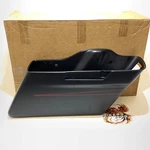Nos Genuine Harley Right 2014-2025 Saddlebag Denim Black Red Pin 90201066DBN. Fixed Price $699.00.