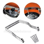 1998-UP Yamaha V Star 650 Classic Saddlebag Support Brackets Bar Chrome Mount. Fixed Price $47.00.