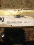 Honda CB360 CL360 CB350 Bates Nos Vintage Saddle Bags Luggage Mounts. Fixed Price $29.95.