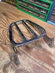 Motorcycle Chrome Luggage Rack Rear Carrier For Harley Dyna? Nice Make Offer. Fixed Price $35.00.
