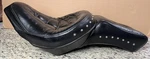 Drag Specia Custom Seat Studs Fringe Harley Shovelhead Fx Flh Wide Glide 1958-84. Fixed Price $200.00.