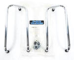 V-twin Chrome Saddlebag Trim Rail Kit Harley Touring Glide Fl/flt 1987 & Up. Fixed Price $69.99.