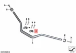 Genuine Bmw Upper Clamp - R1250RT/GS/GSA S1000XR (K49) 32718526443. Fixed Price $78.54.