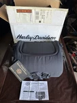 New 2002 And Up Harley Davidson Motorcycle Vrsc Rear Rack Sac Bag Pn 98910-01. Fixed Price $129.95.