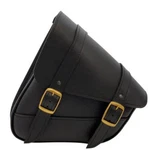 Willie Max Softail Swing Arm Bag Black 59776-08. Fixed Price $128.14.
