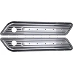 Covingtons 3501-0990 C1010-C Saddlebag Hinge Covers Dimpled Chrome. Fixed Price $368.95.