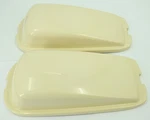 Vintage Nos Harley Ironhead Xlh Sportster Pair Of Saddlebag Lids. Fixed Price $139.99.