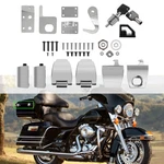 King Pack Hardware Latches Hinges Lock Kit Fit For Harley Touring Flh 06-13. Fixed Price $35.02.