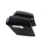 Fat Ass Wide Width Extended Stretched Hard Saddlebag For Harley Touring 96-2013. Fixed Price $426.95.