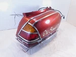 Honda GL1800 Goldwing Red Rear Right Storage Luggage Saddlebag -for Repair. Fixed Price $49.95.