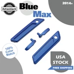 Blue Max Saddlebag Lid Lever & Latch Cover Set Kit Fits For 2014+ Harley Touring. Fixed Price $159.00.