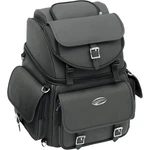 Saddlemen BR3400EX Backrest, Backseat, And Sissy Bar Bag - Black EX000440. Fixed Price $224.88.