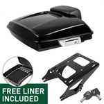 Razor Pack Trunk Backrest Rack For Harley Touring Road King Street Glide 14-26. Fixed Price $188.99.