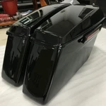 Vivid Black Hard For Harley Davidson Touring Models 14-24. Fixed Price $189.99.