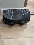 Genuine Vintage Harley Davidson Studded Leather Saddle Bag Pn 6763. Fixed Price $330.00.