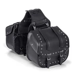 Diamond Plate 2 Piece Motorcycle Saddlebag Set, Heavy Duty Waterproof Pvc Wit.... Fixed Price $112.83.