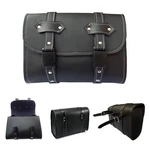 Defy Motorcycle Synthetic Leather Tool Sissy Bar Saddle Storage. Fixed Price $200.00.