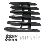Skull Stealth Top Luggage Rail Rack For Harley Touring Paks Packs Blac. Fixed Price $97.51.