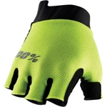 Open Box 100% Mens Exceeda Gel Short Finger Mtb Gloves Fluo Yellow Size Medium. Fixed Price $21.75.