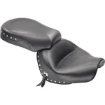 Mustang 76070 Wide Touring Two-piece Seat, Studded. Fixed Price $740.00.
