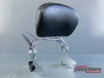 1997 - 2008 Genuine Harley Davidson Touring Quick Detach Backrest W/ Rack Flh. Fixed Price $155.00.
