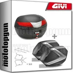 Givi V40N + Side-cases V37NT Yamaha FZ6 600 Fazer 2004 2005 2006. Fixed Price $1007.03.
