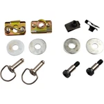 Cycle Visions Secure Fit Hd Bag Fasteners (black / Chrome) CV7293. Fixed Price $50.81.