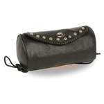 Milwaukee Leather Soft Motorcycle Tool Bag Pouch, Studded Black Barrel. Fixed Price $44.95.