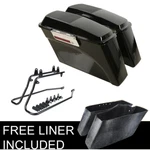 Saddlebag Speaker Lid+conversion Brackets Fit For Harley Softail Custom 84-17. Fixed Price $309.99.