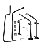 Cycle Visions Saddlebag Supports CV7400B For 06-17 Harley Davidson Dyna. Fixed Price $289.99.