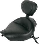 Mustang 79439 Wide Solo Seat With Removable Backrest For Harley-davidson Iro. Fixed Price $664.95.