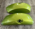 12-17 Victory Magnum Cross Road & Country Left Right Saddle Bag Lid Plasma Lime. Fixed Price $399.99.