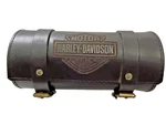 Brand New Black Color Pure Leather Tool Roll Bag Fits Harley Davidson Motorcycle. Fixed Price $54.22.
