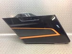 14-24 Harley Davidson Touring Left Side Extended Stretched Saddlebag Bottom. Fixed Price $200.00.