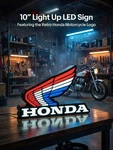 Retro Honda Motorcycle Led Neon Light Up Sign CB750 250R Mini Trail. Fixed Price $39.99.