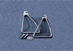 Drag Specialties Chrome Saddlebag Support Bracket Fl 58-86 DS-110854. Fixed Price $79.99.