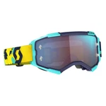 Scott Blue/orange Fury Goggles W/blue Chrome Works Lens 272828-1454349. Fixed Price $62.96.
