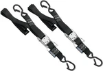 Drag Specialties 1.5" Ratcheting Tie-down Straps. Fixed Price $52.95.