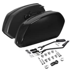 Vivid Black Saddlebags & Docking Kit Fit For Harley Fat Boy Breakout 2018-2025. Fixed Price $539.50.