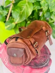 Genuine Bulky Leather Vintage Motorcycle Tool Roll Bag Best New. Fixed Price $49.99.