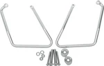 Drag Specialties Chrome Saddlebag Support Brackets For 1982-1994 Harley Fxr. Fixed Price $98.53.