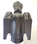 97-08 6.5" #2 Lids Rear Fender Overlay Flh 6" Harley Saddlebags Stretched. Fixed Price $599.00.