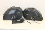 Pair Side Bags Saddlemen Pannier Kit Yamaha Xvs 650 1100 Small Hole. Fixed Price $308.52.