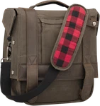Burly Brand For Voyager Detachable Waxed Cotton Saddlebag Brown B15-1000D. Fixed Price $190.79.