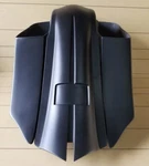 Harley 7" Down & Out 14" Back Stretched Saddlebags Overlay Fender 97-08 Flh. Fixed Price $1100.00.