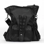 Hot Leathers CPL1002 Black Clip Pouch Grommet Thigh Bag. Fixed Price $89.95.