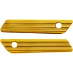 Arlen Ness Saddlebag Latch Covers (gold) Pair 03-606. Fixed Price $186.31.